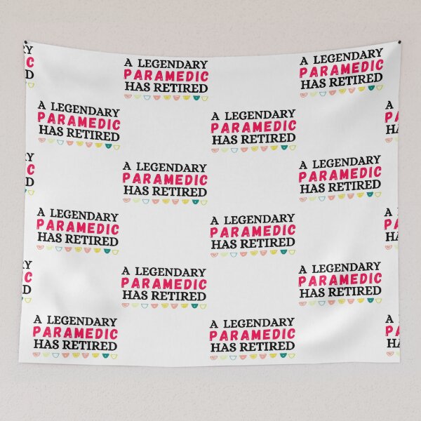 Item preview, a legendary paramedic has retired designed and sold by ronaldsonou.