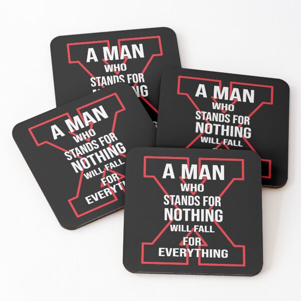 Item preview, A man who stands for nothing will fall for everything designed and sold by REApparelCo.