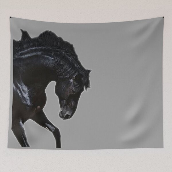 Aperçu de l'œuvre Cheval Noir créée et vendue par Kyumi12.