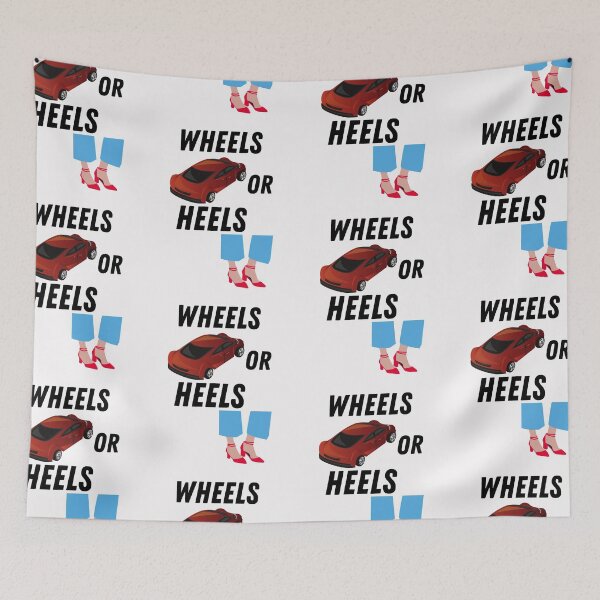 Item preview,  Wheels Or Heels designed and sold by BhavyaBathla.