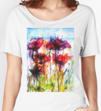 Poppy Love Women's Relaxed Fit T-Shirt
