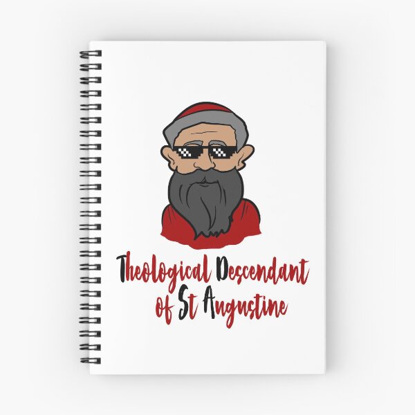 Item preview, Theological Descendant of St Augustine designed and sold by TheologyFirst.