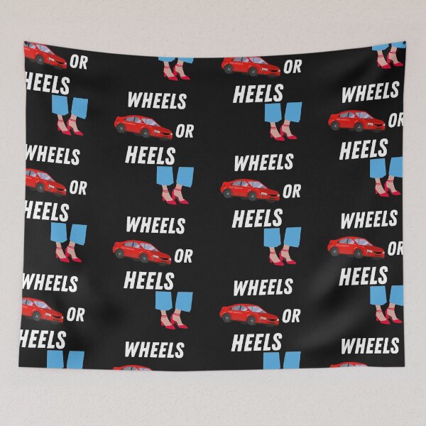 Item preview, Wheels Or Heels designed and sold by BhavyaBathla.