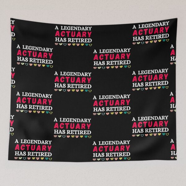 Item preview, a legendary actuary has retired designed and sold by ronaldsonou.