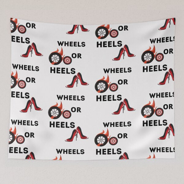 Item preview, Wheels Or Heels designed and sold by BhavyaBathla.