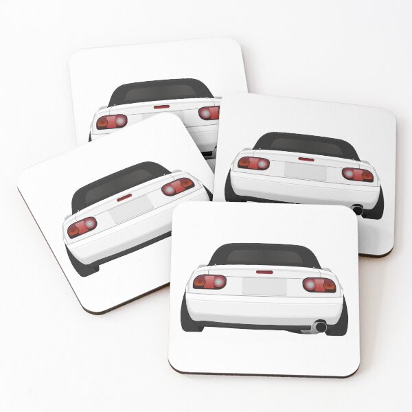 Item preview, Miata Rear White designed and sold by VenZolic.