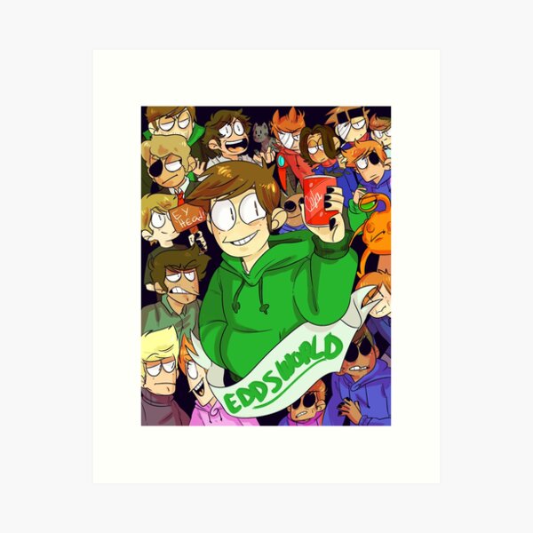 Eddsworld Matt <3 Art Board Print for Sale by EggrollsRppl2