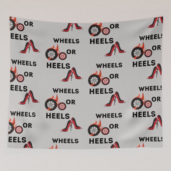 Item preview, Wheels Or Heels designed and sold by BhavyaBathla.