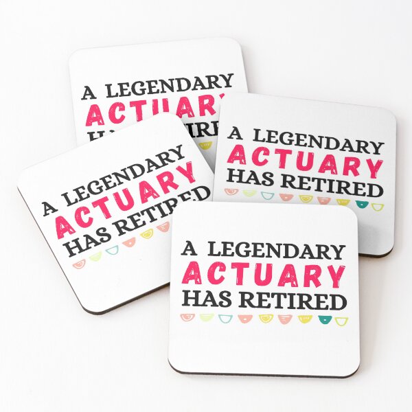 Item preview, a legendary actuary has retired designed and sold by ronaldsonou.