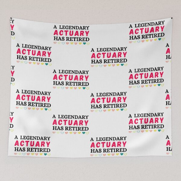 Item preview, a legendary actuary has retired designed and sold by ronaldsonou.