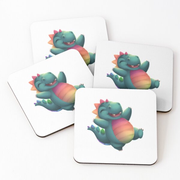 Item preview, Happy Zilla designed and sold by RainbowZilla.