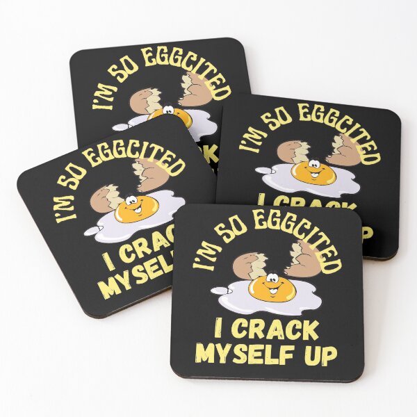 Item preview, I'm So Eggcited I Crack Myself Up designed and sold by RGRamsey.