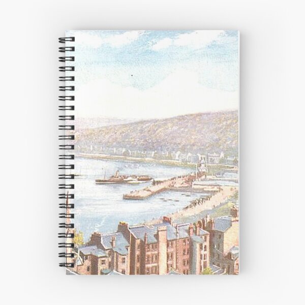 Item preview, Ilustración vintage de Rothesay de Chapel Hill, Argyll & Bute designed and sold by yourscotland.
