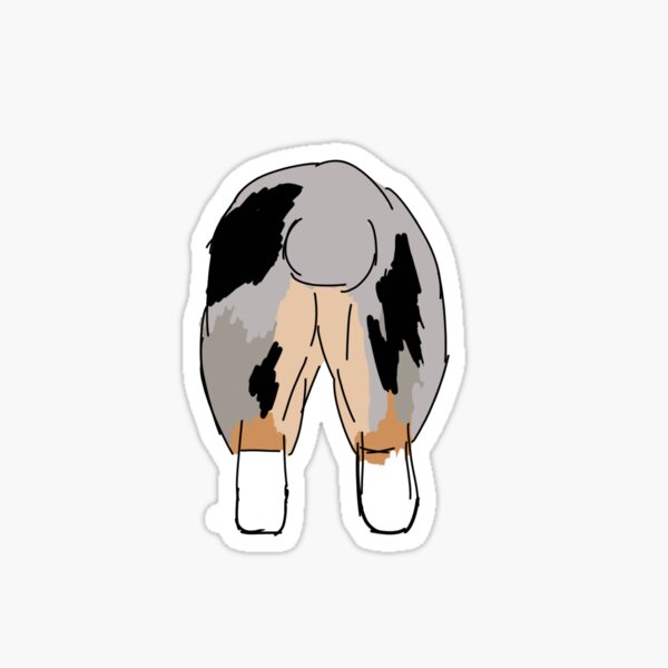 Item preview, Australian Shepherd wigglebutt designed and sold by Kaia English.