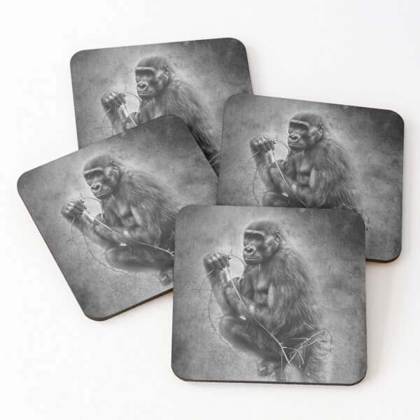 Item preview, chimpanzee designed and sold by LaGalleria-BNS by Moses Benson Gallery.