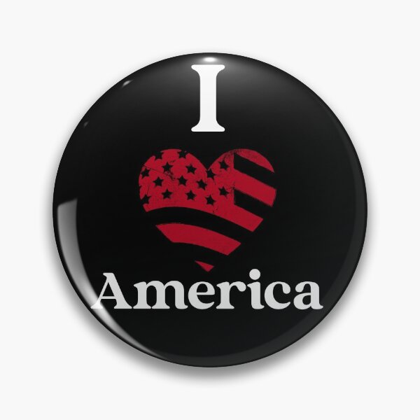 Artikelvorschau, Ich Herz Amerika (B) entworfen und verkauft von Universal Print.