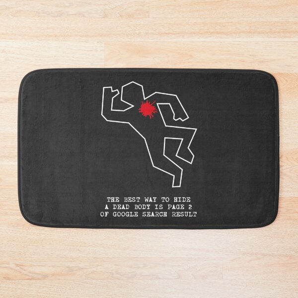 Item preview, The best way to hide a dead body is page 2 of Google search result designed and sold by cinemadnesshirt.