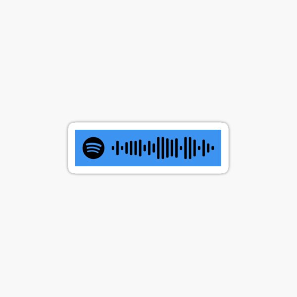 Bleib - The Kid Laroi Spotify Code Sticker