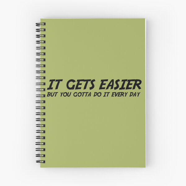 Item preview, It Gets Easier designed and sold by TikaK.