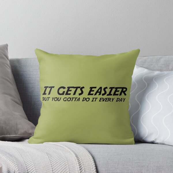 Item preview, It Gets Easier designed and sold by TikaK.