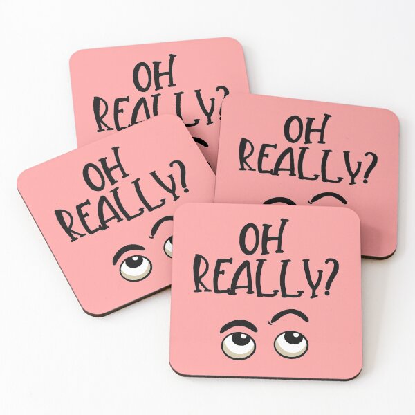 Item preview, Cute Oh Really Funny Raised Eyebrows graphic designed and sold by tronictees.