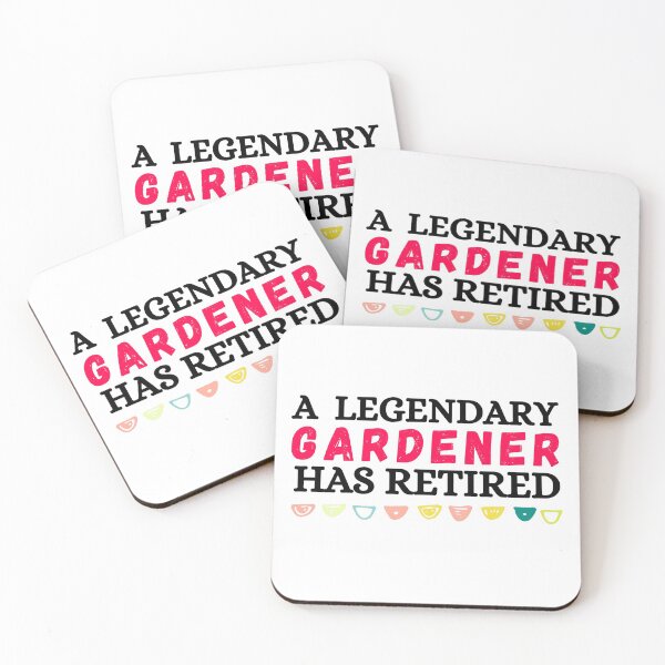 Item preview, a legendary gardener has retired designed and sold by ronaldsonou.