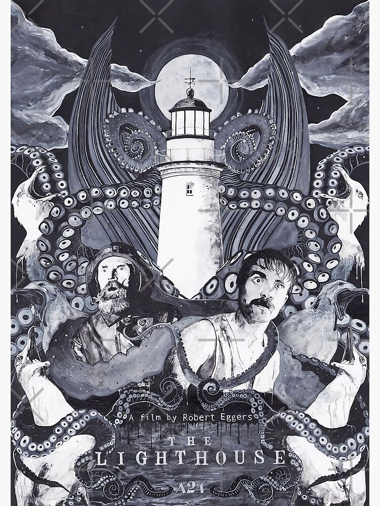 The Lighthouse Art Vintage Postcard