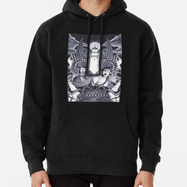The Lighthouse The Lighthouse Movie Horror tshirt Willem Dafoe Robert Pattinson Pullover Hoodie for Sale by DarkAndSticky Redbubble