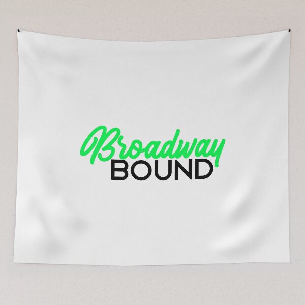 Item preview, Broadway bound light green script designed and sold by taylor-lang.