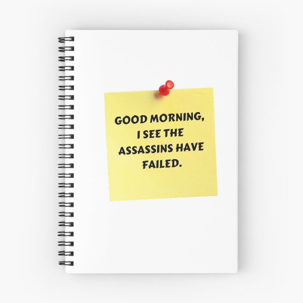 Item preview, good morning i see the assassins have failed designed and sold by LacavernePV.