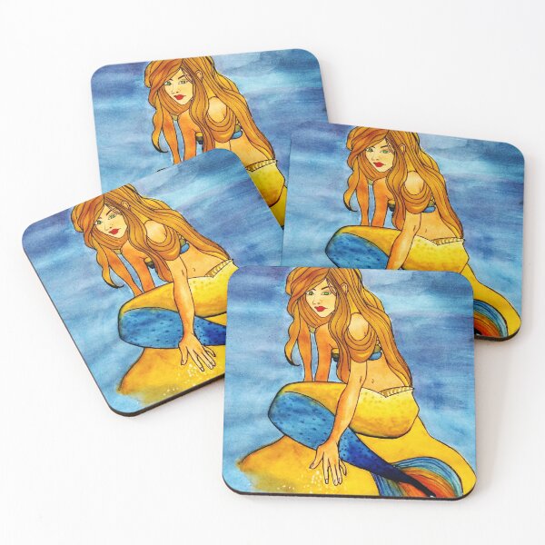 Item preview, Eager Mermaid designed and sold by LataArtStudio.