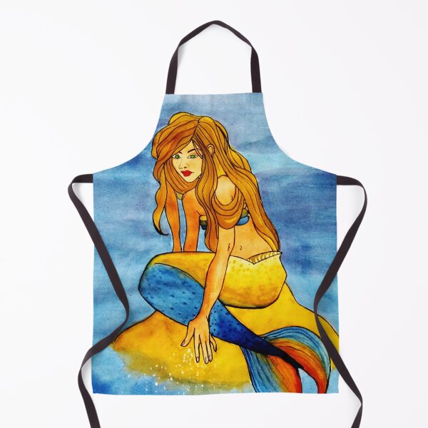 Item preview, Eager Mermaid designed and sold by LataArtStudio.