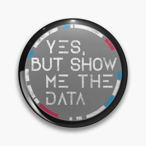 Item preview, Yes, But Show Me The Data designed and sold by FontGraphics.
