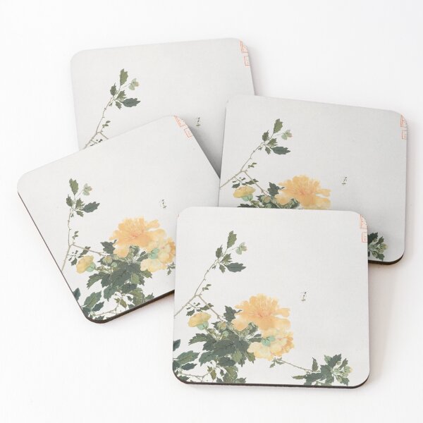 Item preview, Vintage Chinese Insects and Flowers (Qing dynasty ca. 1644–1911) by Ju Lian designed and sold by Designedbysm.
