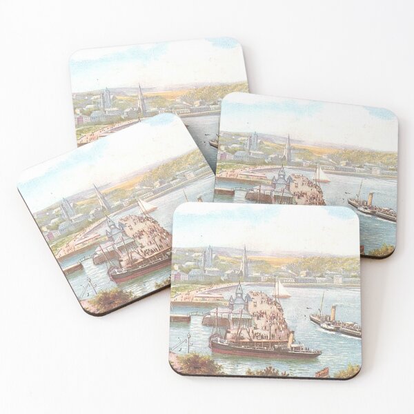 Item preview, Vintage Illustration of Rothesay from Skipper's Wood designed and sold by yourscotland.