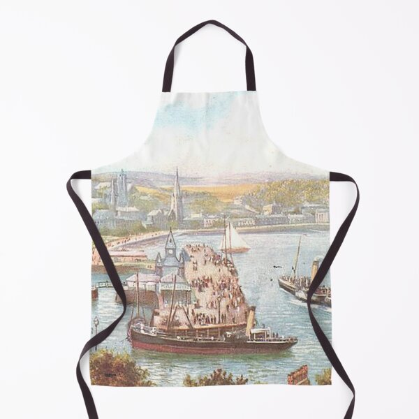 Item preview, Vintage Illustration of Rothesay from Skipper's Wood designed and sold by yourscotland.