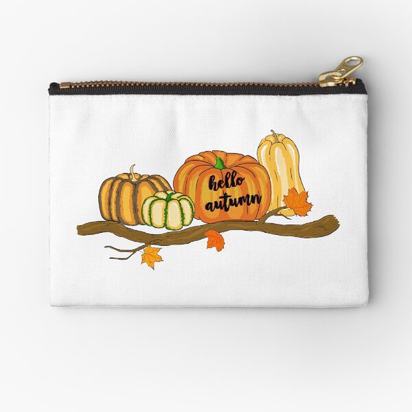 hello autumn Zipper Pouch
