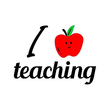 Artwork thumbnail, I Love Teaching by RiseandShineTee