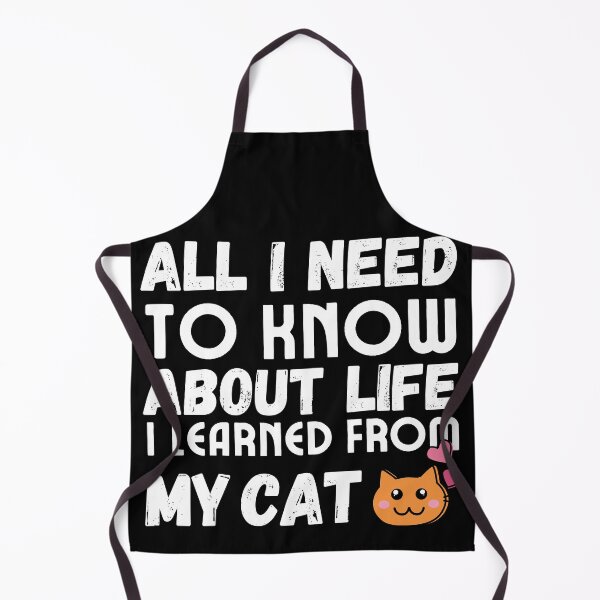 Item preview, All I need to know about life I learned from my cat - Cat person - Cat lady - Kitty designed and sold by For the love of Pixels.