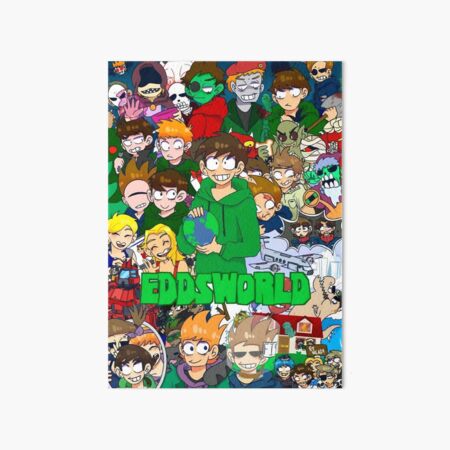 Eddsworld Matt <3 Art Board Print for Sale by EggrollsRppl2