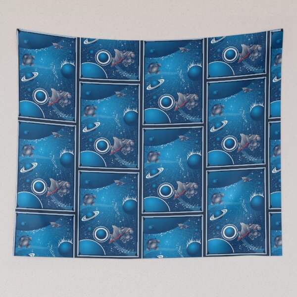 Item preview, Exploring the blue outer space ! designed and sold by Ludogorek.