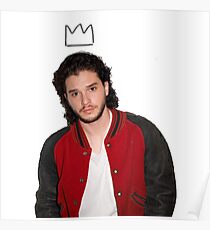 KIT HARRINGTON CROWN PRINT Poster