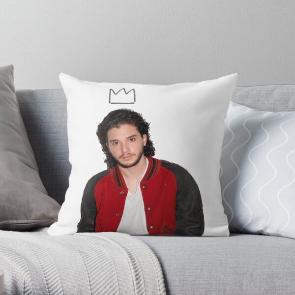 KIT HARRINGTON CROWN PRINT Throw Pillow