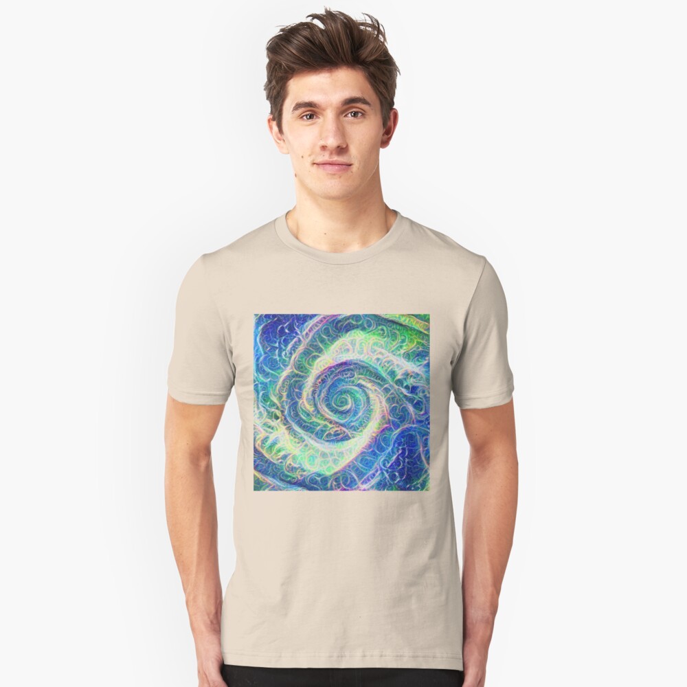 Vortex dragon #DeepDream B Slim Fit T-Shirt