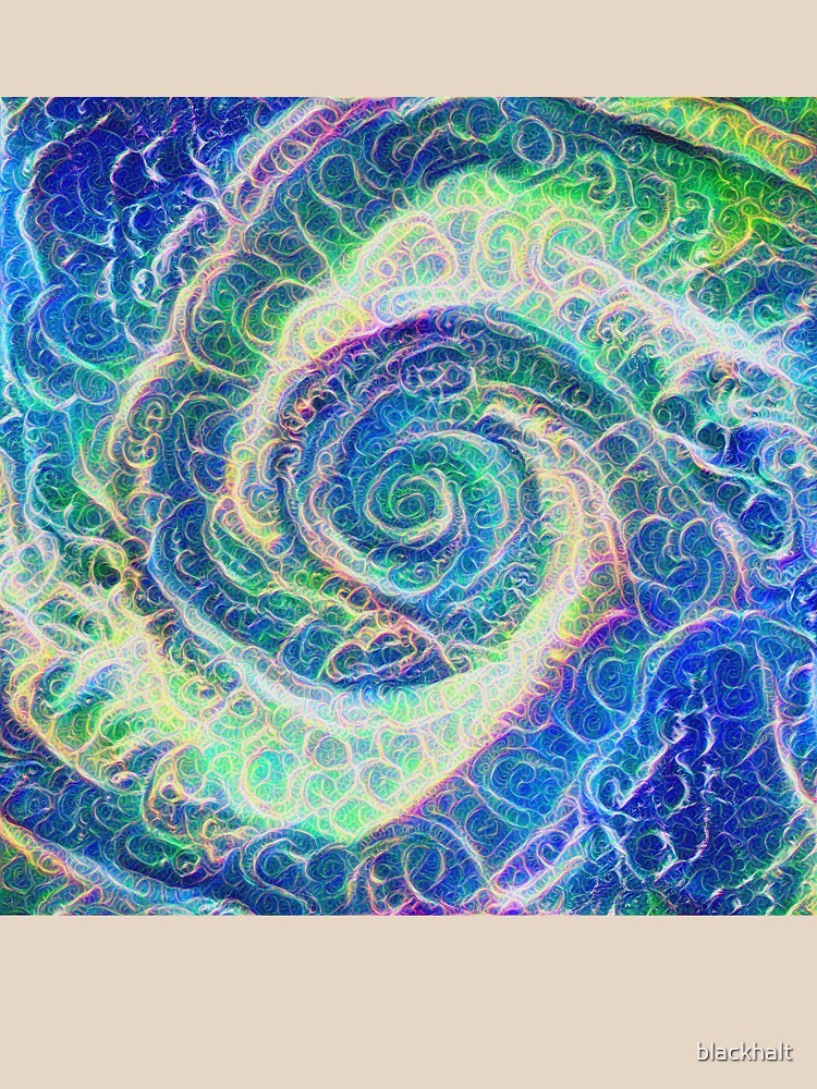 Vortex dragon #DeepDream B by blackhalt