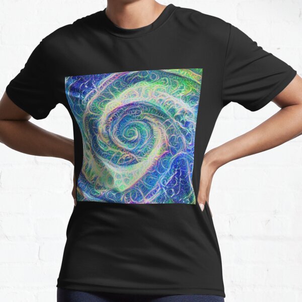 Vortex dragon #DeepDream B Active T-Shirt