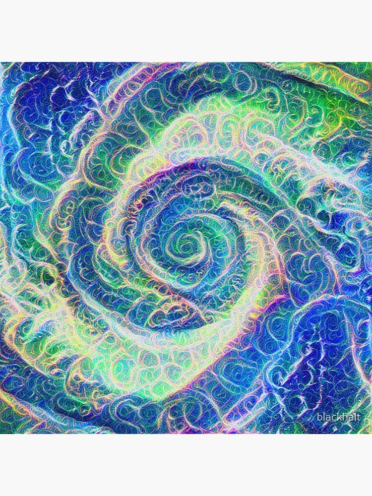 Vortex dragon #DeepDream B by blackhalt