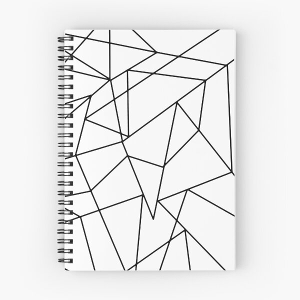 Item preview, Simple Modern Black and White Geometric Pattern designed and sold by Blkstrawberry.