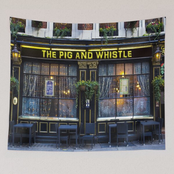 Item preview, Pig And Whistle Pub designed and sold by Londonimages.