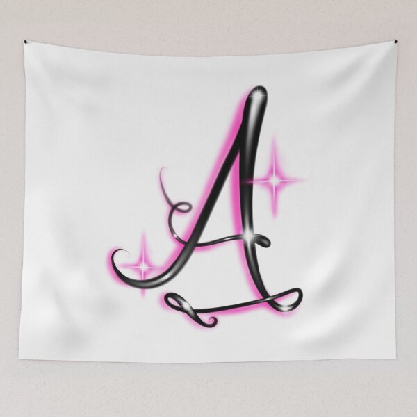 Item preview, airbrushed letter a designed and sold by ellebackup.